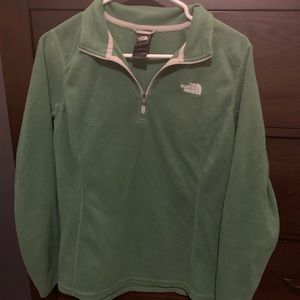North Face 1/4 zip fleece